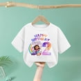 thumbnail image 5 of Camiseta de cumpleaños de casas de muñecas Gabbys, camiseta con número para niños, camisetas de manga corta para niños, Tops con estampado de dibujos animados, ropa para niños pequeños, 5 of 5