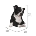 thumbnail image 3 of SLEEPY BOSTON TERRIER STATUE de Chiot Assis, 3 of 3