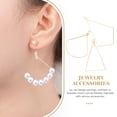thumbnail image 2 of 30pcs Beading Earring Hoops Jewelry Making Beading Hoops Earring Findings, 2 of 7