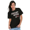 thumbnail image 3 of Betty Boop Cartoon Smart With A Heart Women's Graphic T Shirt Tees Brisco Brands S, 3 of 5