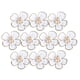 thumbnail image 2 of Fornituras de Fabricación Gloria Flor de Perla para Accesorios de Cabello 30 mm 10 Piezas, 2 of 9