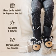 LazyOne Flip-Flop Spa Slippers for Women, Female Fuzzy House Slippers