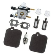 Carburetor Air Filter Gasket Spark Plug for S68G Replacement 4229 120 0606