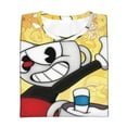 thumbnail image 3 of Youth The Cuphead Show T Shirts 3D Printed Short Sleeve Tee Shirt for Boys Girls, 3 of 7