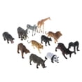 thumbnail image 3 of TISHITA 12 Pieces Artificial Zoo Animal Figure Toy Set for Kids Children Playing Toy, 3 of 8