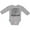 AC-Heather Grey, variant on New Year's Eve Squad with Stars in Black Boys or Girls Long Sleeve Baby Bodysuit
