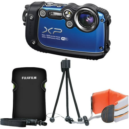 Fujifilm FinePix XP200 Digital Camera with 16.4 Megapixels and 5x Optical Zoom with XP Series Standard Accessory Kit