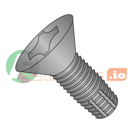 

10-24 x 1 Type F Thread Cutting Screws / Phillips / Flat Head / Steel / Black Oxide (Quantity: 6 000 pcs)
