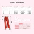 thumbnail image 7 of Jhaoyu Kids Girls Glitter Sequin Elastic Waist Bell Bottom Pants Hip Hop Performance Disco Party Gold 10, 7 of 7