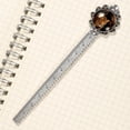 thumbnail image 3 of Leopard Vintage Silver Lace-Edged Bookmark: a Gift for Readers and Book Lovers, 3 of 5