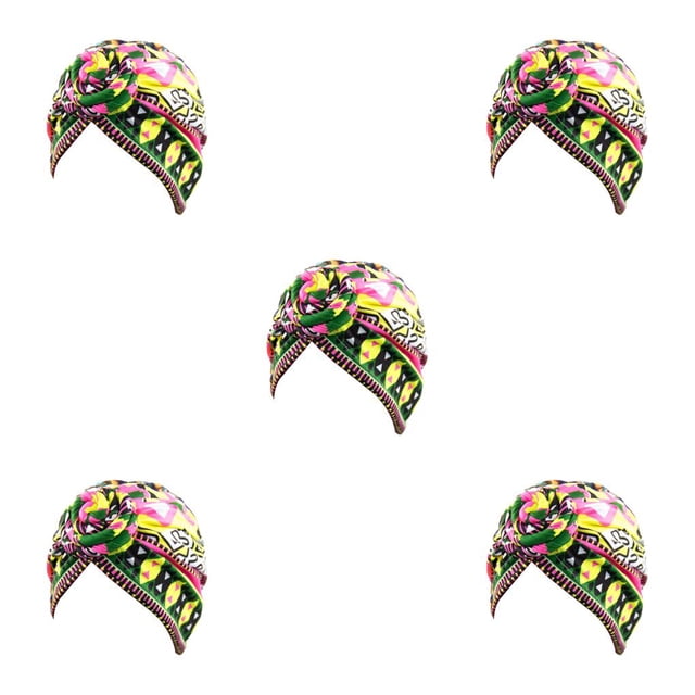 Turbante Nudo Qarigey Hijab Estilo Bohemio Colorido