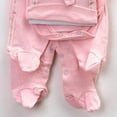 thumbnail image 5 of Taybagh Baby Girl Outfits Summer 6 Piece Newborn Girl Clothes Baby Cotton Set Going Home Outfit Clothes Pink 0-9 Months, 5 of 6