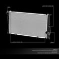thumbnail image 2 of DNA Motoring OEM-RA-2973 Aluminum Radiator For 2007-2016 BMW 1-Series M 135i 335d 335i 335is 335xi Z4 3.0L MT 08 09 10 11 12 13 14 15, 2 of 5
