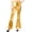 Yellow, variant on Women's Dancing Pants Sequined Flared Stretch Pants Fashion