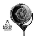 thumbnail image 6 of Ovente Professional Ionic Hair Dryer Stand, 1000-Watts, Timer with Auto-Shut Off, Adjustable Temperature Control, Black (HDS112B), 6 of 8