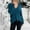 Blue(New), variant on PNTUTB Women Fashion Deep V Neck Long Sleeve Tops Solid Color Casual Loose Basic T Shirt