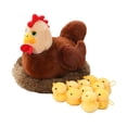 thumbnail image 1 of Juguetes de pollitos gallina y gallinero / 10 juguetes de pollitos para Navidad, Pascua, cumpleaños infantiles y fiestas sorpresa, 1 of 6