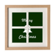 thumbnail image 1 of Campana de Navidad oro Unbranded Pantalla de escritorio de pared marco 4 aperturas, 1 of 4