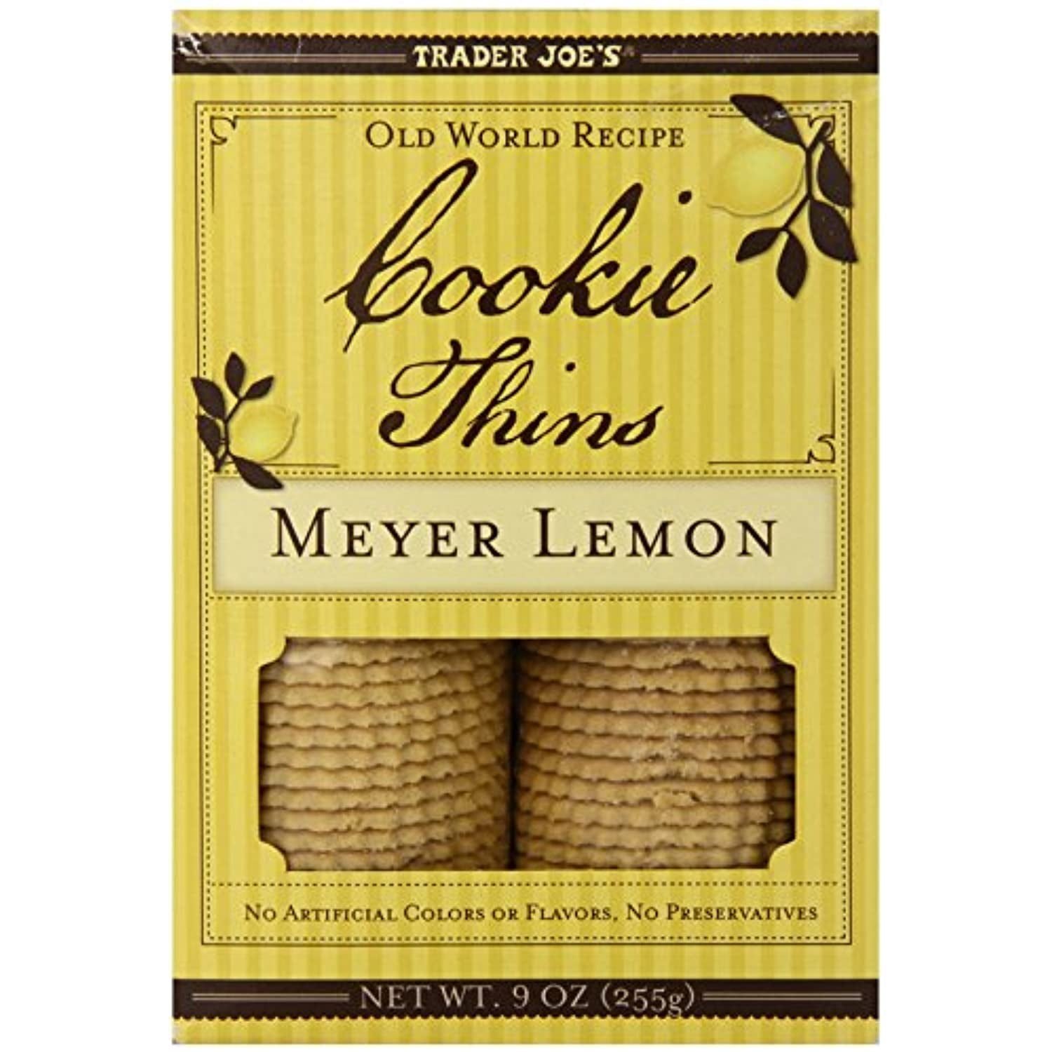 Tj Meyer Lemon Cookie Thins (Pack Of 2)