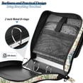 thumbnail image 4 of FORMRS Zipper Binder with Shoulder Strap 2-inch Ring 500 Sheet Capacity File Bag, Colorful Wildflowers, 4 of 5