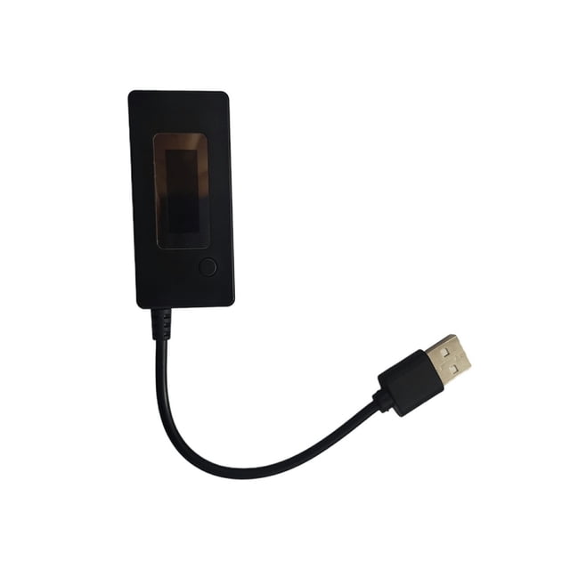 LCD Micro USB Charger Battery Capacity Voltage Current Tester Meter Detector With Switch 0.05A-3.50A ,Improved Measurement Accuracy