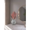 thumbnail image 4 of 10.5-Inch Tapered Speckled Gray Ceramic Vase, Contemporary, 4 of 7