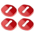 thumbnail image 1 of 4 Pieces Car Door Lock Cover Metal Protection Accessory for, 1 of 8