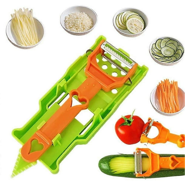3-in-1 Kitchen Cutter Multifunctional Peeler Julienne Grater for Fruits and Vegetables