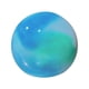 thumbnail image 3 of Pelota de gimnasia rítmica, pelota de fitness, ligera, inflable, de 7,09 pulgadas, portátil, para entrenamiento, competición y práctica de ejercicio. Azul mar, 3 of 8