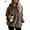 Coffee, variant on Deago Women's Oversized Fuzzy Casual Loose Sweatshirt Pullover Hoodies Long Sleeve Sweater with Pockets Outwear M-3XL