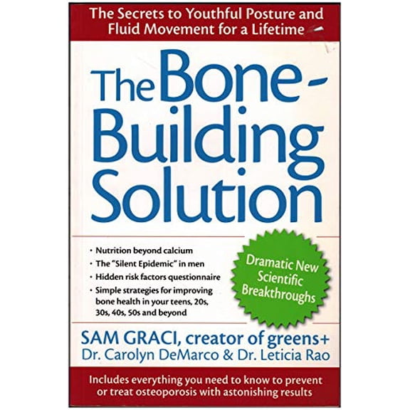 Pre-Owned The Bone-building Solution, 9780470838914, 0470838914, Paperback, 1 edition