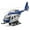 Blue, variant on Anmyjuly Kids Airplane Toy,Police Helicopter Aircraft Model,Rugged and Durable,Toy Helicopters for Toddlers 3-5