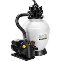 SPECSTAR 13" Sand Filter with 3/4 Hp Pool Pump, 2640 GPH w/Timer for in/Above Ground Pools up to 14,000 Gallons, 55-Pound Sand Capacity