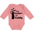 thumbnail image 3 of Inktastic I'm Grandpa's Lil' Caddy Golf for Kids Boys or Girls Long Sleeve Baby Bodysuit, 3 of 5