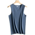 thumbnail image 5 of comerut Men's Winter Thermal Vest Seamless Slim Velvet Padded Sleeveless Bottoming Shirt Thermo Warmer Underwear, 5 of 8
