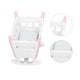thumbnail image 4 of Muebles En Miniatura Coctelera Para Bebés, Casa De Mu?ecas Coctelera Para Bebés Juguete 9.2x5.7x7.3cm/3.6x2.2x2.9in Rosa Blanco Vivid Cute Para Regalo De Cumplea?os Para ANGGREK Ocean Broad Surfboard Fins, 4 of 8