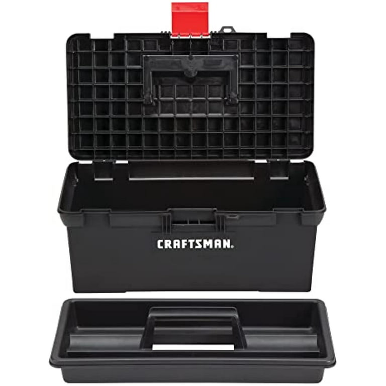 Craftsman 16 in. Classic Tool Box Black