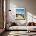 thumbnail image 2 of Dirt Road, Illinois 02 - Illinois Photography Rural Landscape Scenic Nature Farmhouse Rustic Summer Black Framed Wall Art Print 9 x 12 inches, 2 of 4