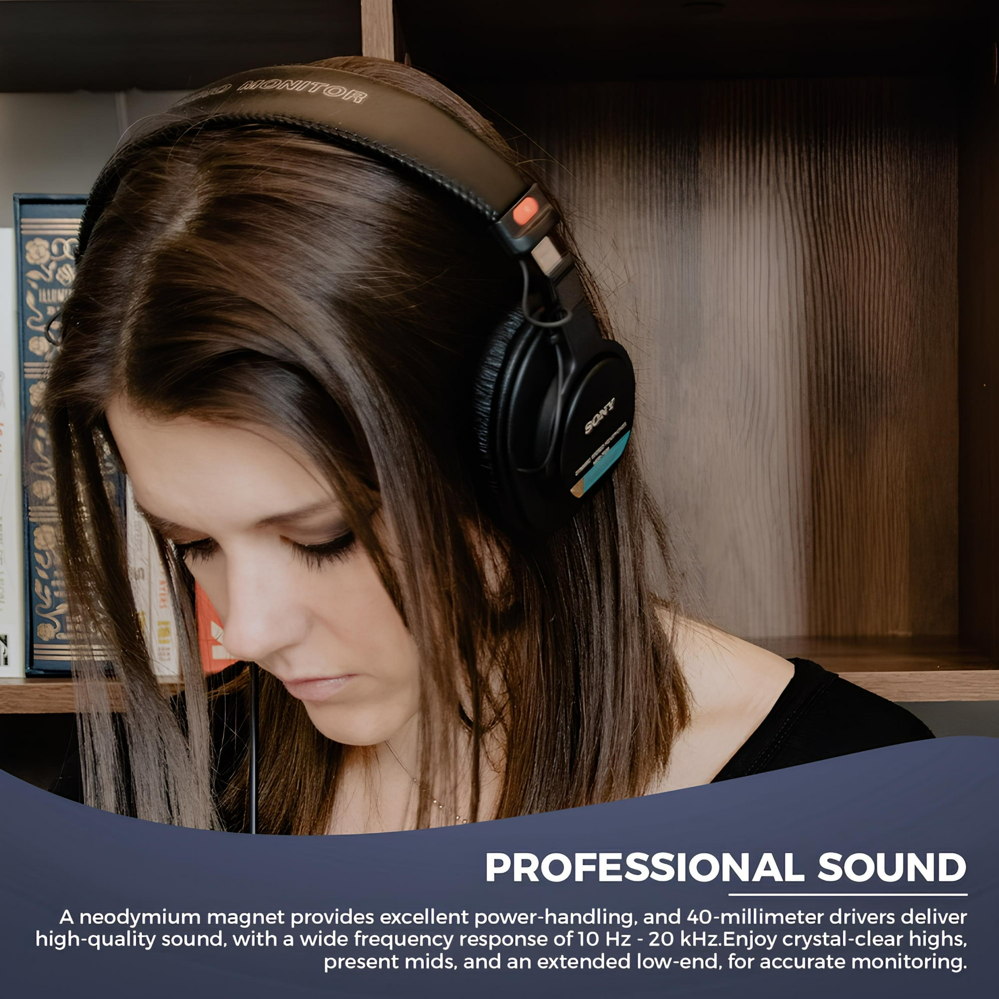 SONY Professional ダイナミックヘッドフォン　MDR-7506 Sony MDR7506 Professional Large Diaphragm Headphone : Amazon