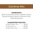 Blue Seal Premium Cardinal Mix Wild Bird Seed Blend of Sunflower and