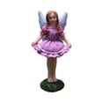 thumbnail image 2 of Garden Figurines Miniature Resin Fairies Statues Ornaments for Garden Terrarium Pot Yard Decor Indoor Outdoor Home Party Gift Fairy Garden Decor, 2 of 7