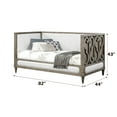 thumbnail image 2 of Twin Daybed With Tan Upholstery - 44 In. Depth, Materials, 330lbs Max Weight, Elegant Streamlined Appearance Fabric (twin) Composite Wood, Upholstery, Weight Limit, No Storage Design, 2 of 3