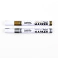 thumbnail image 2 of ArtSkills 5.75" Broad Line Metallic Silver and Gold Permanent Markers, 2 of 7