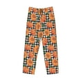 thumbnail image 2 of Haiem Autumn Pumpkins Gingham Men's Pajama Pants Ultra Lightweight Pjs Bottoms Sleepwear Bottom Pants With Pocket Drawstring-X-Large, 2 of 7