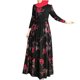 thumbnail image 1 of Vestidos Para Mujer Maxi Vestido Moda Manga Larga Cuello Redondo Estampado Señoras Vestido Largo Vestidos Odeerbi ODB134714, 1 of 5
