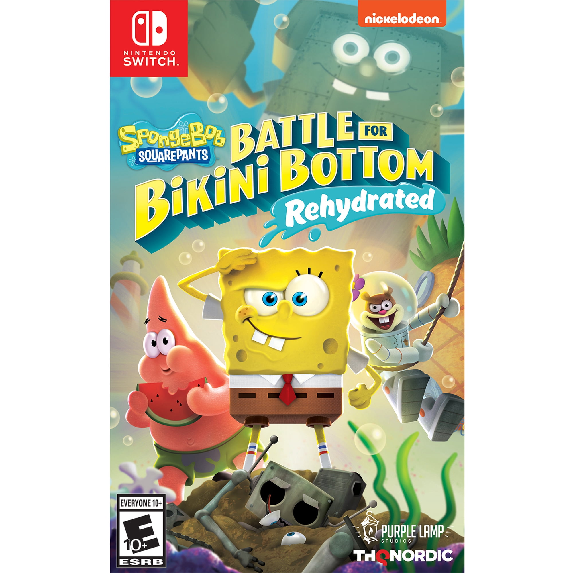 Spongebob Squarepants: Battle for Bikini Bottom Rehydrated, Nintendo Switch