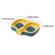 thumbnail image 3 of Bandeja para jabón, doble compartimento, autodrenante, diseño moderno, para baño, plegable, con estructura de metal, para cocina,topliu, 3 of 9