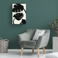 thumbnail image 4 of Canvas Wall Art - Pictufy Studio 'Monstera Black' Wall Art for Living Room, Bedroom, or Office Décor by Trademark Fine Art - 16 x 24 Inches, 4 of 4