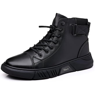 Hush Puppies Black Leather Men\'s Chukka Boots Mens Hush Puppies Black Moore Chukka Boot - Hush Puppies UK main image 2