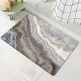 thumbnail image 6 of Diatomaceous Earth Bath Mat,Gray Gold Agate Marble Non-Slip Volume Super Absorbent Fast Drying Eco-Friendly Easy to Clean for Bathroom Kitchen Door mat 17×27.5Inch (43 * 70cm), 6 of 6